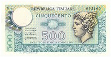 500 LIRE BIGLIETTO DI STATO
