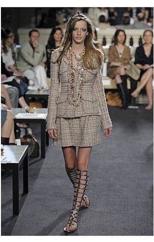 Chanel 07p tweed - chanel, cc