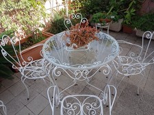 Set Giardino in Ferro Battuto