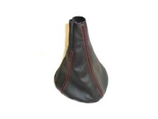 Cuffia leva cambio compatibile Fiat Punto GT Turbo vera pelle nera