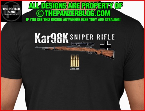 Maglietta mauser kar98k fucile - kar98k,
