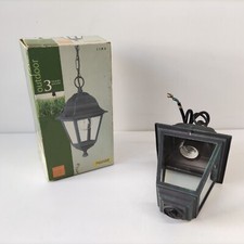 LANTERNA LAMPADARIO DA ESTERNO MARCA MASSIVE MOD LIMA IN ALLUMINIO 15X15X29 CM.