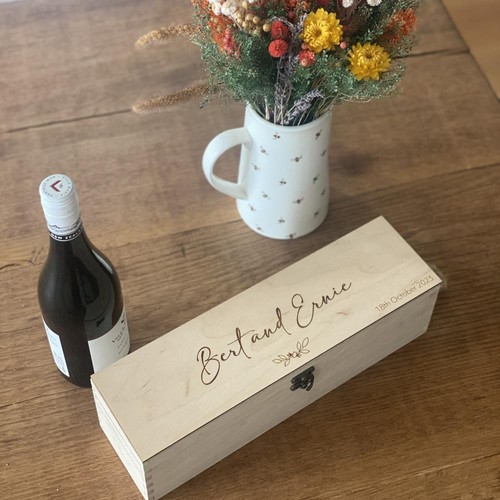 Scatola bottiglia champagne - scatola,