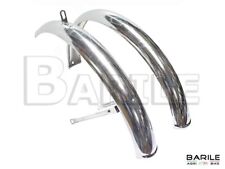 Coppia Parafango / Parafanghi Inox Cromato Bici Pieghevole - Graziella 20" Epoca