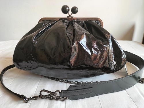 New leather pasticcino bag max - new,