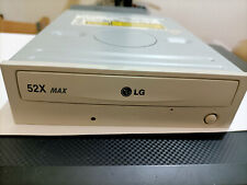 LG GCR-8523B Drive IDE - Master 52x CD-CD/ROM-RW - Front Avorio