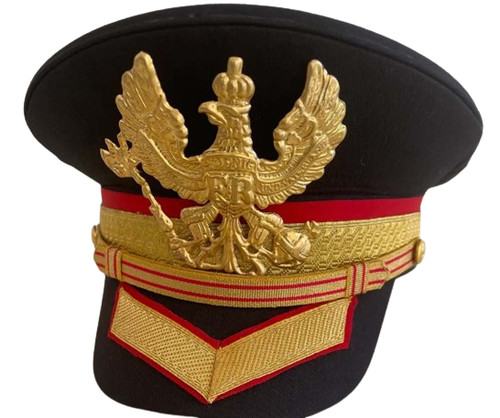Cappello militare nero hussar - cappello,