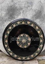 Tavolo rotondo 30" marmo nero
