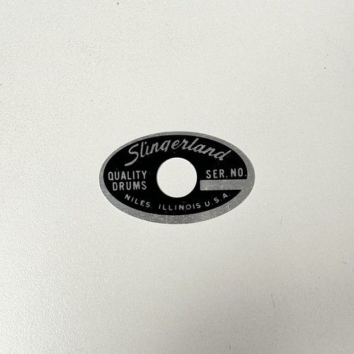 Distintivo batteria ovale