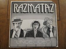 Razmataz – Undecided - 1980 - Soap Records SOAP-001 Vinyl LP VG+/VG