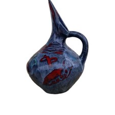 VASO DECORATO A MANO CERAMICA