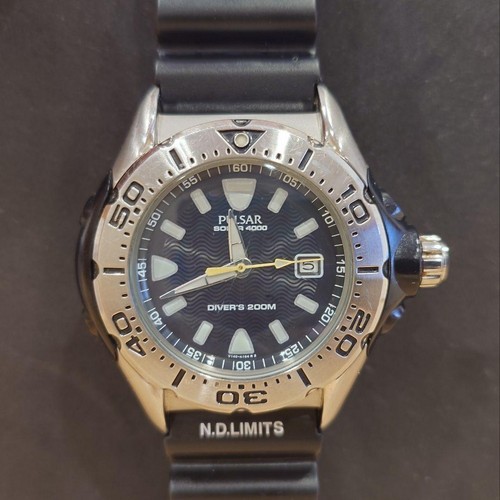 Seiko pulsar solar diver 200m - pulsar,