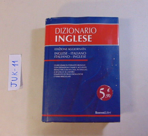 Dizionario inglese italiano - dizionario,