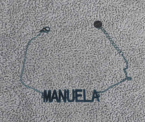 Bracciale con nome manuela - bracciale,