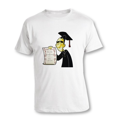 Shirt zerocalcare laurea - t-shirt,