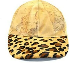 Cappello Alviero Martini Primaclasse  1 Classe in pelle scamosciata Geo Classic