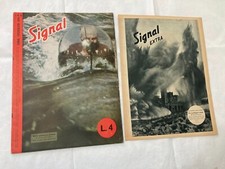 WW2 RIVISTA SIGNAL MAGAZINE N.18 SILURO PILOTATO+SIGNAL EXTRA RARO 1944.