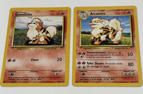 Pokémon tcg growlithe - pokémon,