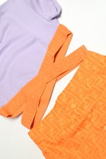 T-shirt FENDI bambini lavanda