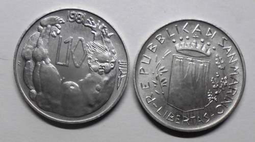 San marino lire 1981 fdc - 1981,