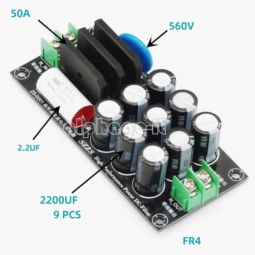 25a power filter block - 25a, dc