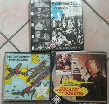 Film pellicola Super 8  Lotto 3 Film Seconda Guerra mondiale 1943