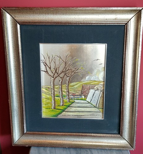 Quadro paesaggio pittura - quadro, su
