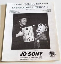 Partition vintage sheet music