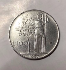 Italia repubblica 100 - repubblica, lire