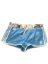 ADIDAS X TOPSHOP Pantaloncini da donna Runner shorts cuore celeste Fitness 50