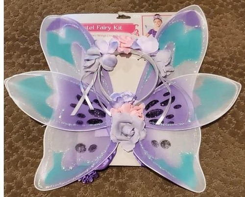 Kit costume fata pastello
