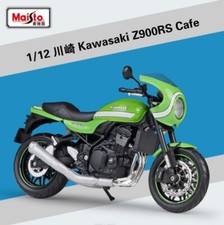 Modellino moto 1:12 Maisto Kawasaki Z900RS caffè ragazzo giocattolo regalo nuovo in scatola