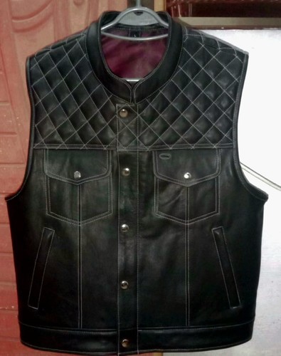 Gilet vera pelle - gilet, in