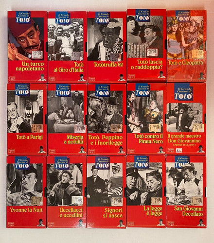 Lotto vhs totò - 37,