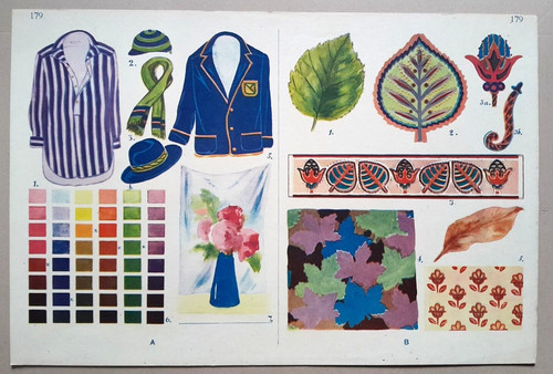 Colori forme poster retrò - forme,