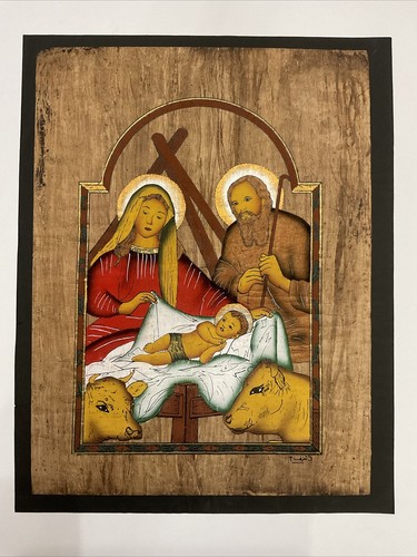 Raro autentico papiro egizio