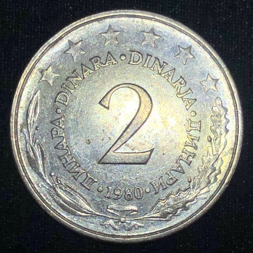 Jugoslavia dinara 1980 - jugoslavia, dinara,