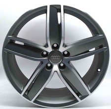 4 cerchi lega audi a3 s3 tt rs golf leon r19 antracite diamantato lt004715