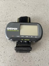 LEGGI! Garmin Forerunner 201 GPS Personal Trainer cinturino da polso senza caricatore non testato