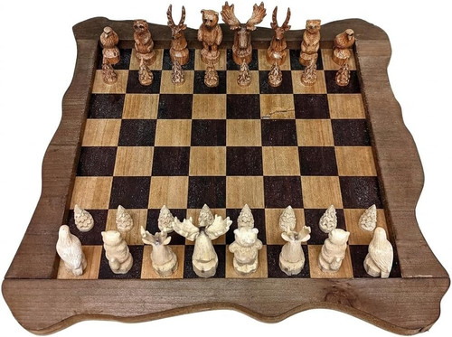 Scacchiera forest crowd set - scacchiera,