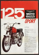 MOTO GUZZI 125cc MOTO SPORT