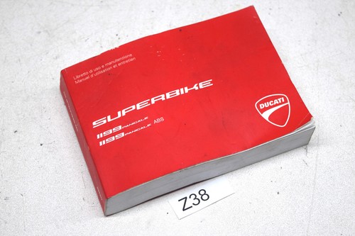 Ducati 1199 libretto uso - uso, e