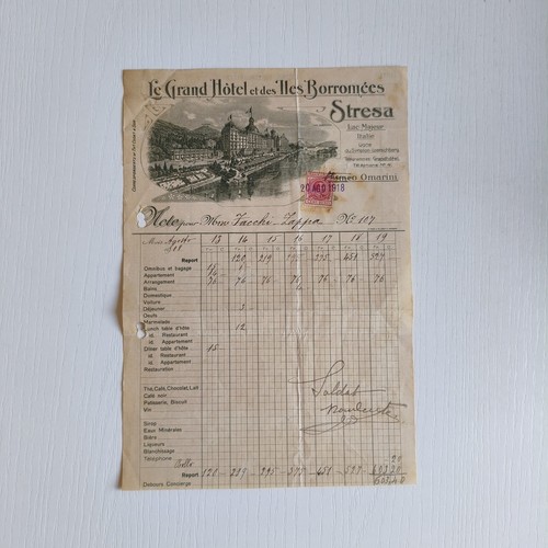1918 grand hotel del - 1918, le