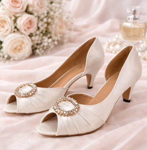 Scarpe sposa donna raso - scarpe,