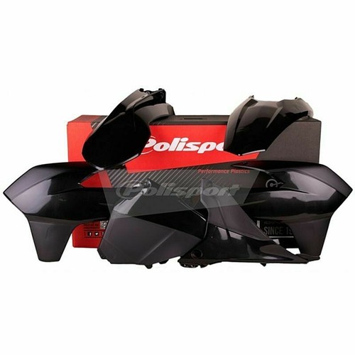 Kit plastiche polisport nero - polisport,