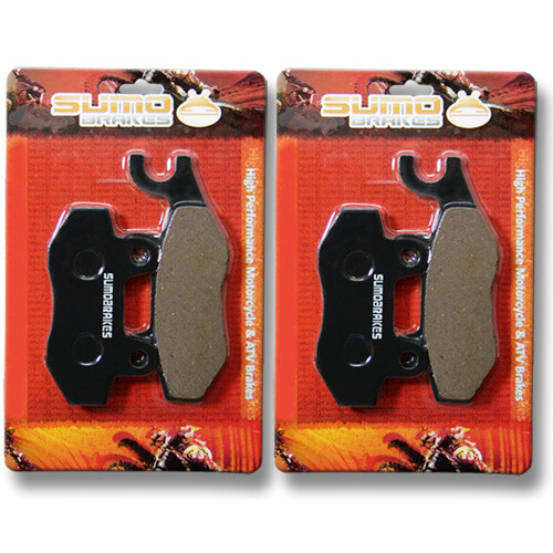 Front rear brake pads - front+rear,