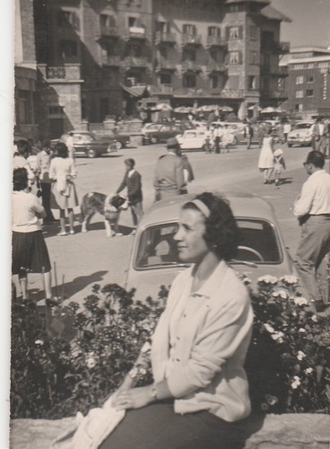 Fotografia vintage donna femme