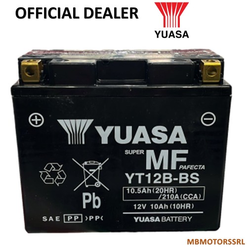 Batteria yuasa yt12b ducati - batteria,