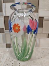 Raro vetro artistico Orient and Flume 54/500 edizione limitata Prod.  Beyers Sillars Spring Bouq