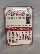 Calendario Cocacola insegna